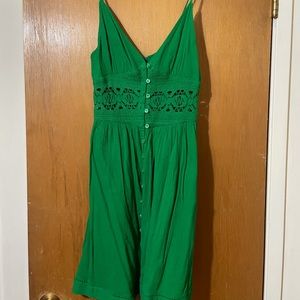 Green lightweight dress